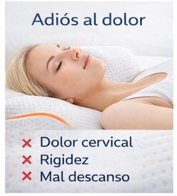 Almohada cervical viscoelástica Cuello