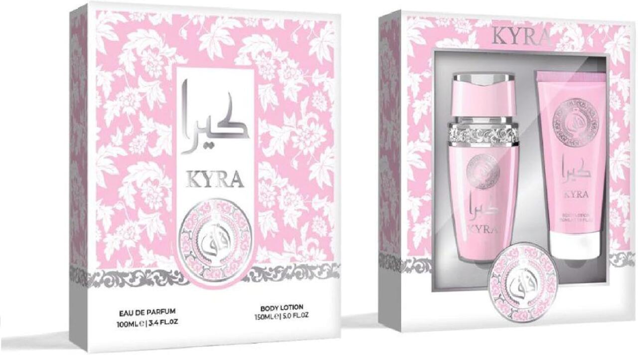 Pack Perfume Aroma Yara + Loción Corporal – Fragancia Dulce, Seductora y Duradera