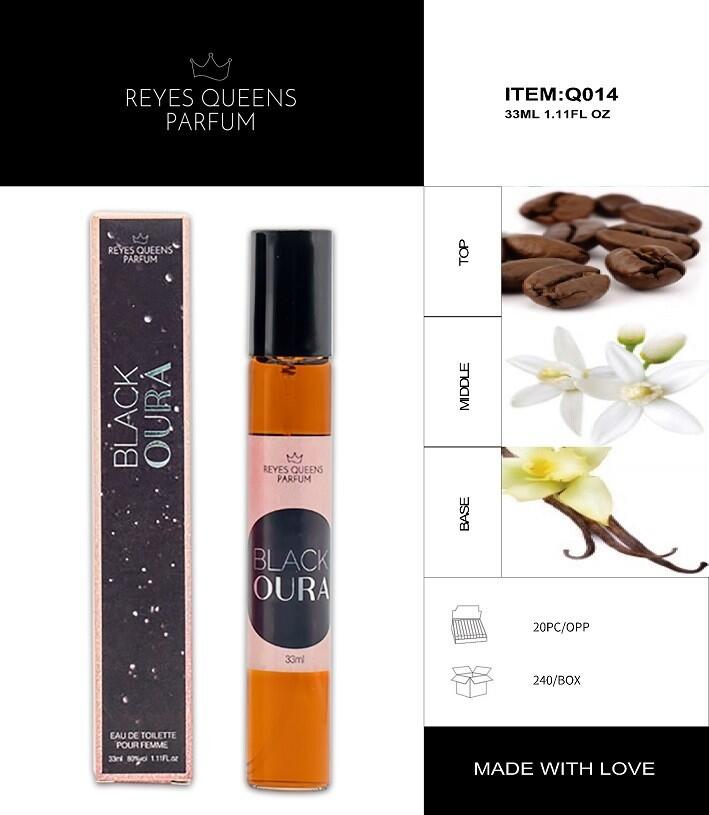 Perfume Eau de Toilette Black Oura Pour Femme 33ml – Misterio, Elegancia y Poder Femenino