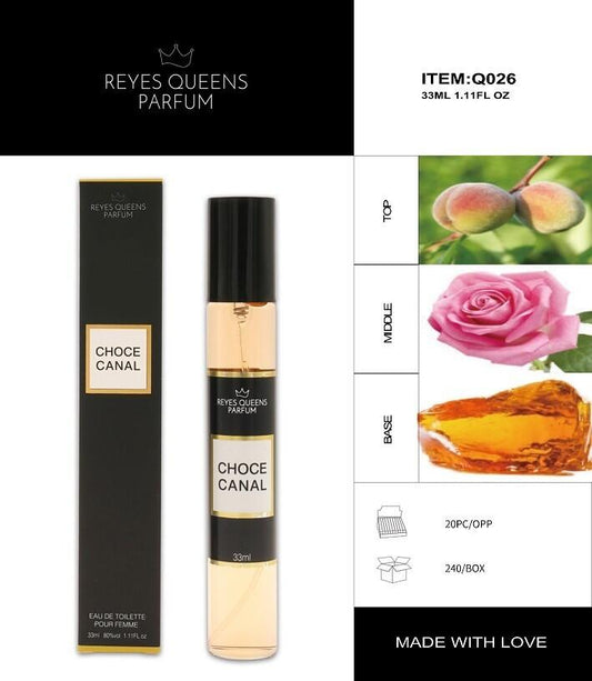 Perfume Eau de Toilette Choce Canal Pour Femme 33ml – Glamour Urbano en Cada Rociada