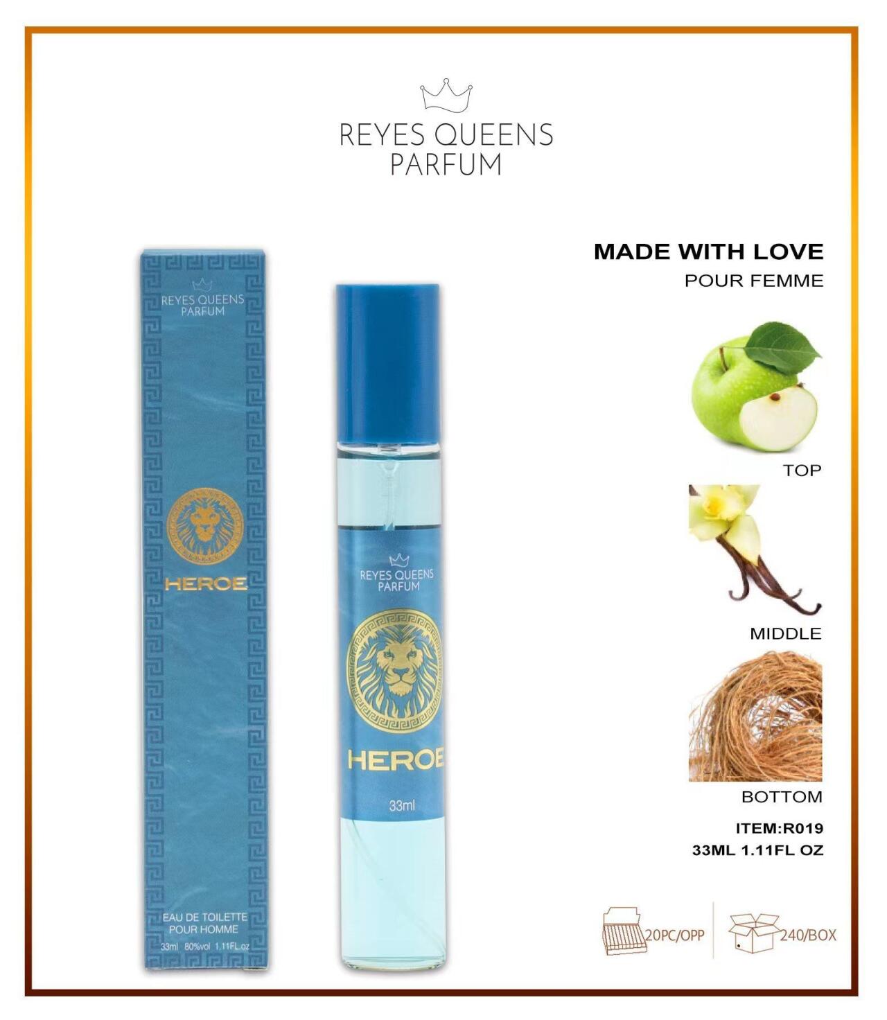 Perfume EAU DE TOILETTE EROE POUR HOMME 33ML – Poder Masculino en Formato de Bolsillo